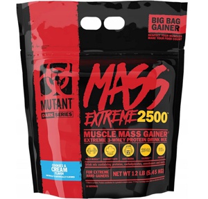 Mutant Mass Extreme 2500 Cookies & Cream 545 kg produktbillede