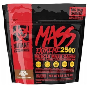 Mutant - Mass Extreme 2500 Triple Chocolate 2720g produktbillede