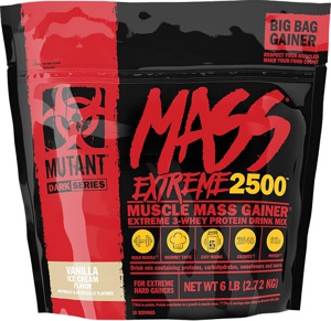 Mutant Mass Extreme 2500 Vanilla Ice Cream 272 kg produktbillede