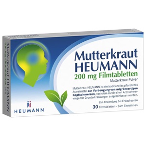 MUTTERKRAUT HEUMANN 200 mg Filmtabletten Produktbild