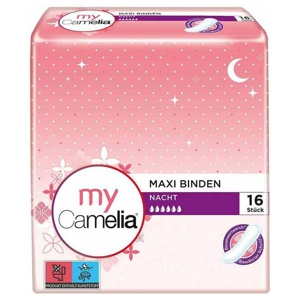 MY Camelia Maxi Binde Nacht, 16 St Binden Produktbild