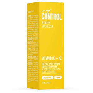 MY Control Vitality Vitamin D3 + K2 Spray, 10 ml Spray Produktbild
