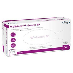 MYCLEAN vi-touch PF Handsch.unsteril Vinyl Gr.M Produktbild