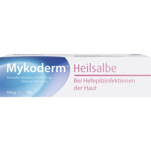 MYKODERM Heilsalbe Nystatin u.Zinkoxid Produktbild