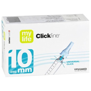 MYLIFE Clickfine Pen-Nadeln 10 mm 100 St Kanüle Produktbild