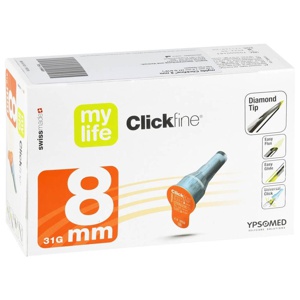 MYLIFE Clickfine Pen-Nadeln 31 G 8 mm Produktbild