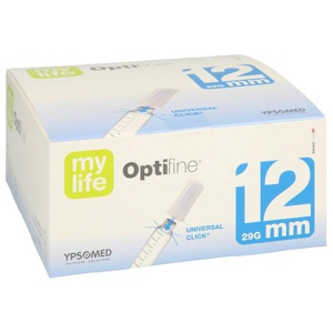 MYLIFE Optifine Pen-Nadeln 12 mm 100 St Kanüle Produktbild
