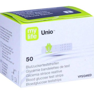 MYLIFE Unio Blutzucker Teststreifen Produktbild
