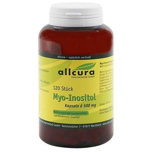 MYO-INOSITOL 500 mg Kapseln Produktbild