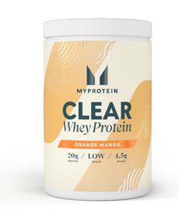 MyProtein Clear Whey Isolate Orange/Mango 500g produkt bild