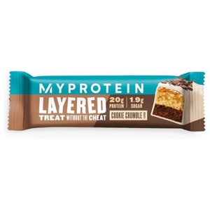 MyProtein Layered Protein Bar Cookie Crumble 60g produkt bild