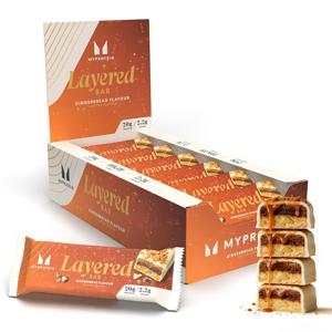 MyProtein Retail Layered Bar Gingerbread 12x60g produkt bild