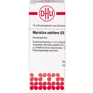 MYRISTICA SEBIFERA D 3 Globuli Produktbild