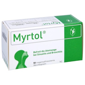 MYRTOL magensaftresistente Weichkapseln Produktbild
