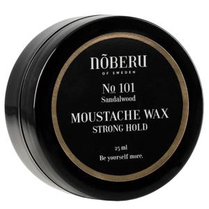 Nõberu Moustache Wax - Strong Hold - Sandalwood 25ml produkt bild