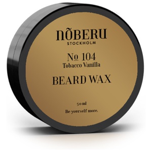 Nõberu Stockholm Beard Wax Tobacco Vanilla 50 ml produktbillede