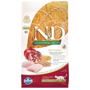 N&D Cat Ancestral Grain Neutered mit Huhn & Granatapfel Produktbild
