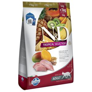 N&D Cat Tropical Selection mit Huhn - 5 kg (4 + 1 kg) produkt bild