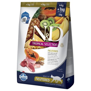 N&D Cat Tropical Selection Neutered mit Lamm Produktbild