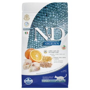 Farmina N&D Ocean gesundes Getreide Kabeljau & Orange Adult Produktbild