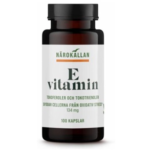 E-Vitamin 200IE 100 kapslar produkt bild