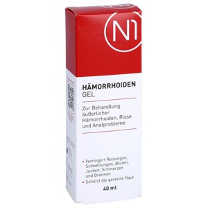 N1 HÄMORRHOIDEN GEL 40 ml Gel Produktbild
