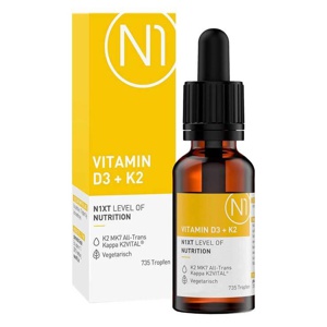 N1 Vitamin D3 + K2 Tropfen, 20 ml Tropfen Produktbild