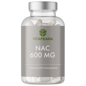 NAC 600 mg Aminosyra 100 kapslar produkt bild