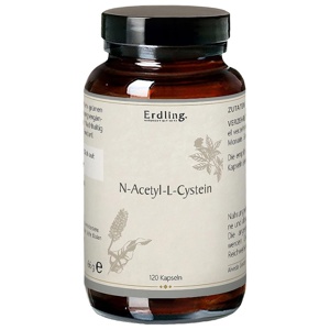Nac N-acetyl-l-cystein Vegetarisch Kapseln Erdling Produktbild