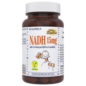Nadh 15 mg Kapseln, 50 St Kapseln Produktbild