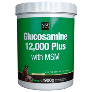 NAF Glucosamine 12.000 plus MSM 900 g produkt bild