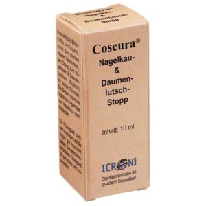 Nagelkau und Daumenlutsch Stopp Coscura, 10 ml Flüssigkeit Produktbild