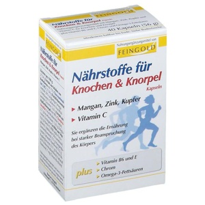 NÄHRSTOFFE für Knochen & Knorpel Kapseln 40 St Weichkapseln Produktbild