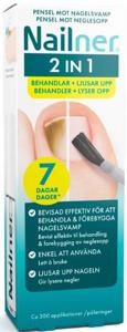 Nailner Pensel 2-i-1 produkt bild