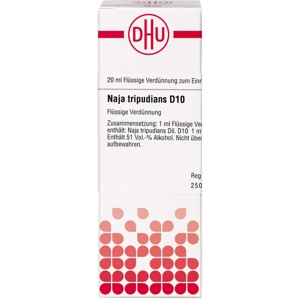 NAJA TRIPUDIANS D 10 Dilution Produktbild