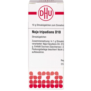 NAJA TRIPUDIANS D 10 Globuli Produktbild