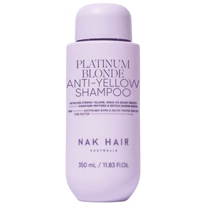 NAK Hair Platinum Blonde Anti-Yellow Shampoo 350 ml produkt bild