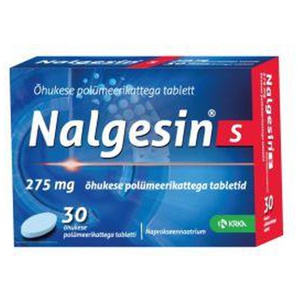Nalgesin s 275mg tabletid n30 toote pilt