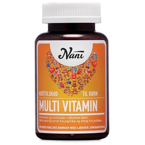 Nani Multivitamin til børn - 90 stk. produktbillede