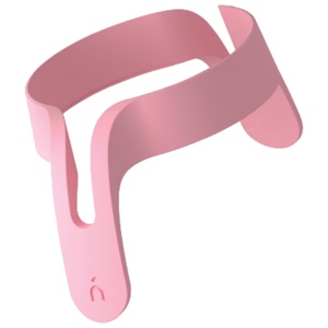 Nanobébé løse håndtak til Flexy silikontåteflaske gen 2 rosa 2pk produktbilde