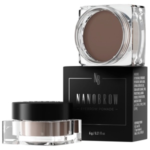 Nanobrow Eyebrow Pomade Dark Brown 6 g produktbillede