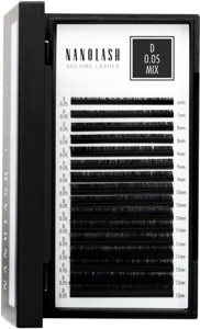 Nanolash Volume Lashes 0.05 D 6-13 mm produktbilde