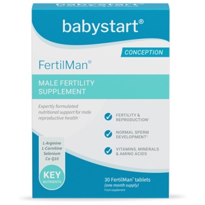 Näringsstöd för manlig fertilitet FertilMan 30t - Babystart produkt bild