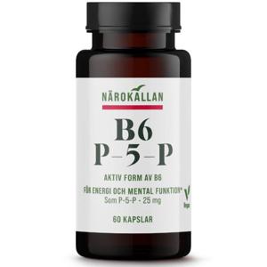 Närokällan B6 P5P 25 mg 60 kapslar produkt bild