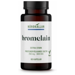 Närokällan Bromelain 600 GDU 60 kapslar produkt bild