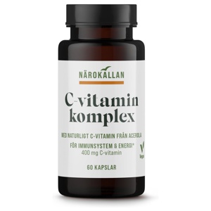 Närokällan C-vitamin komplex 60 kapslar produkt bild