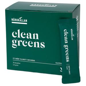 Närokällan Clean Greens 30 dospåsar produkt bild