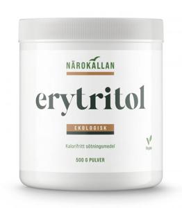 Närokällan Erytritol EKO, 500 g produkt bild