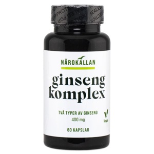 Närokällan Ginseng kompleks 60 kapsler produktbillede