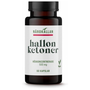 Närokällan Hallonketoner 60 kapslar produkt bild